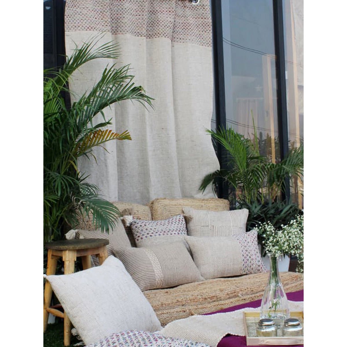 Undisturbed Cotton Curtain | Verified Sustainable by Brown Living™