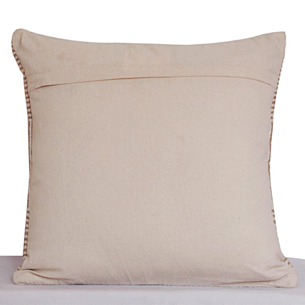Undisturbed Woven Patch Cushion Cover | Verified Sustainable by Brown Living™