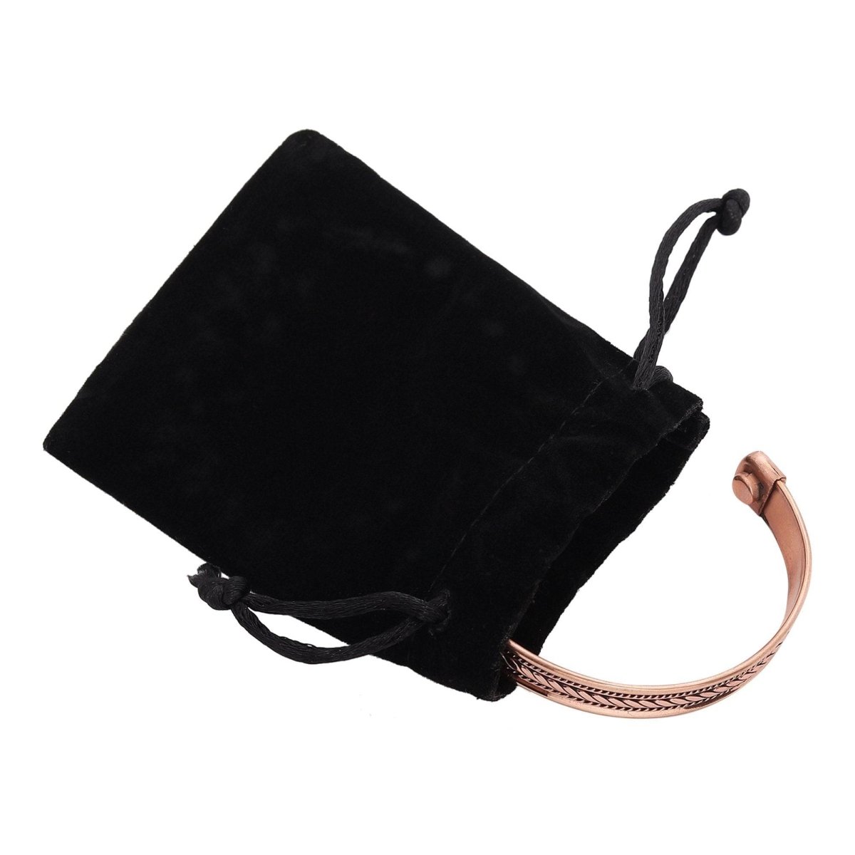 Unisex Pure Copper Healing Band – Womens Accessories on Brown Living™. SKU: COPPER - BAND - OLD. Img 4.