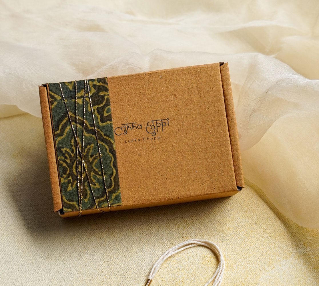 Upcycled Fabric Rakhis - Set of 4 | Verified Sustainable by Brown Living™
