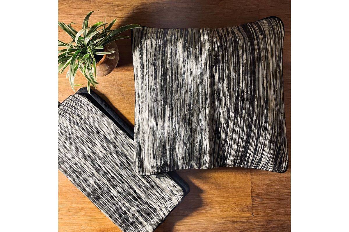 Upcycled Handwoven Cushion Covers 12 | Verified Sustainable by Brown Living™