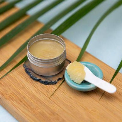 Vanilla Rose Lip Balm 6 gm with Natural Oils – Lip Balms on Brown Living™. SKU: 231 - 09465 - SKULB - VR - 01. Img 2.