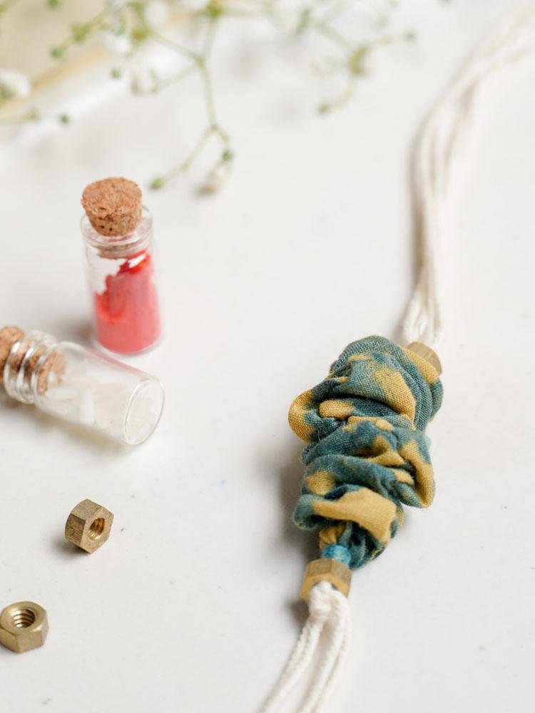 Vehr - Upcycled Ajrakh Rakhi | Verified Sustainable by Brown Living™