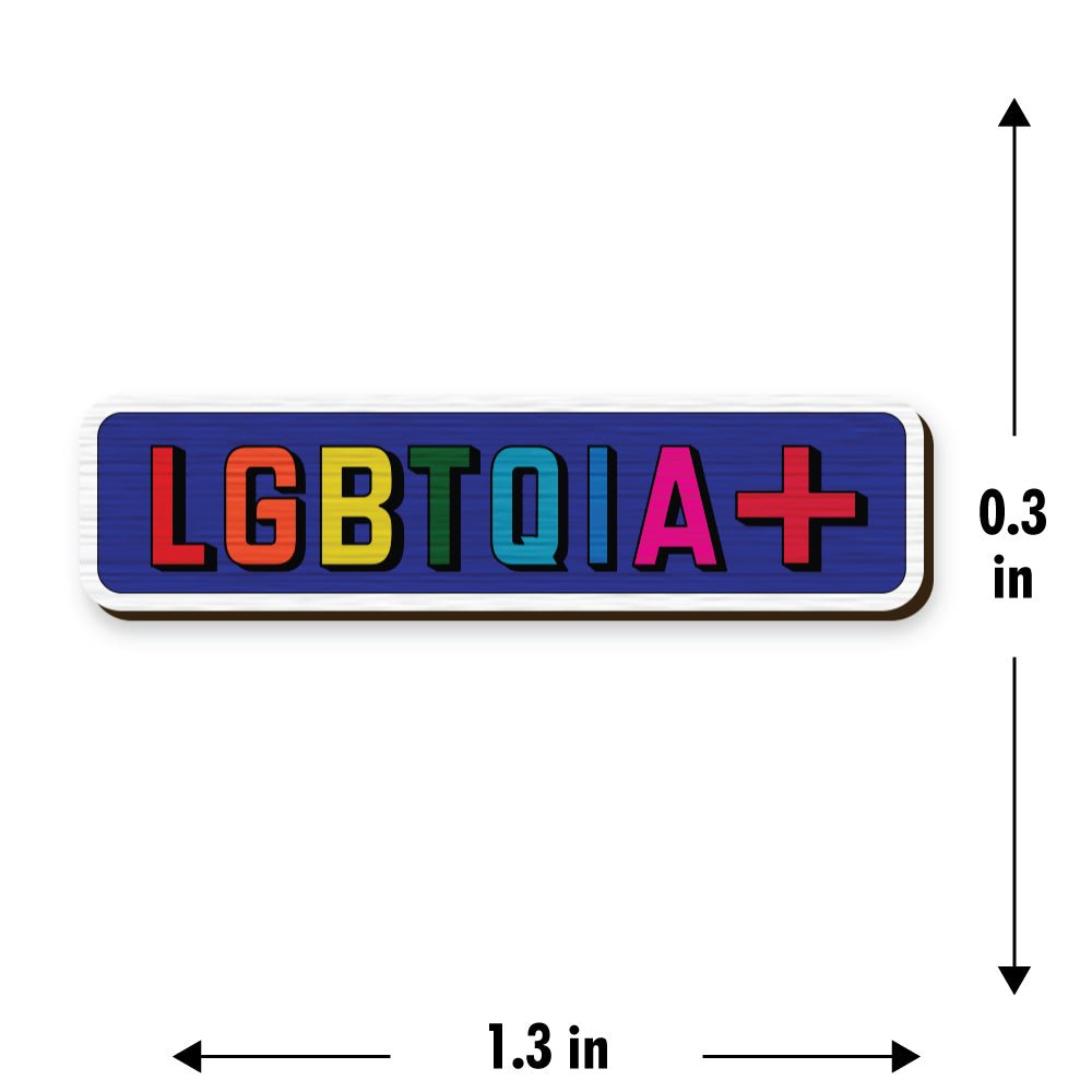 Vibrant LGBTQIA+ Pin | Verified Sustainable by Brown Living™
