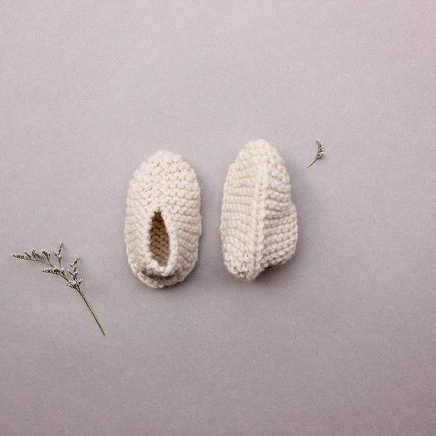 Vintage Baby Booties | Verified Sustainable by Brown Living™