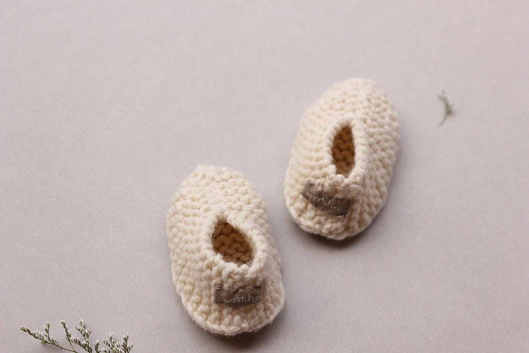Vintage Baby Booties | Verified Sustainable by Brown Living™
