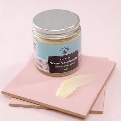 Warm Vanilla Spice Body Butter 100gm – Body Butter on Brown Living™. SKU: 231 - 09491 - BB - VS - 01. Img 1.