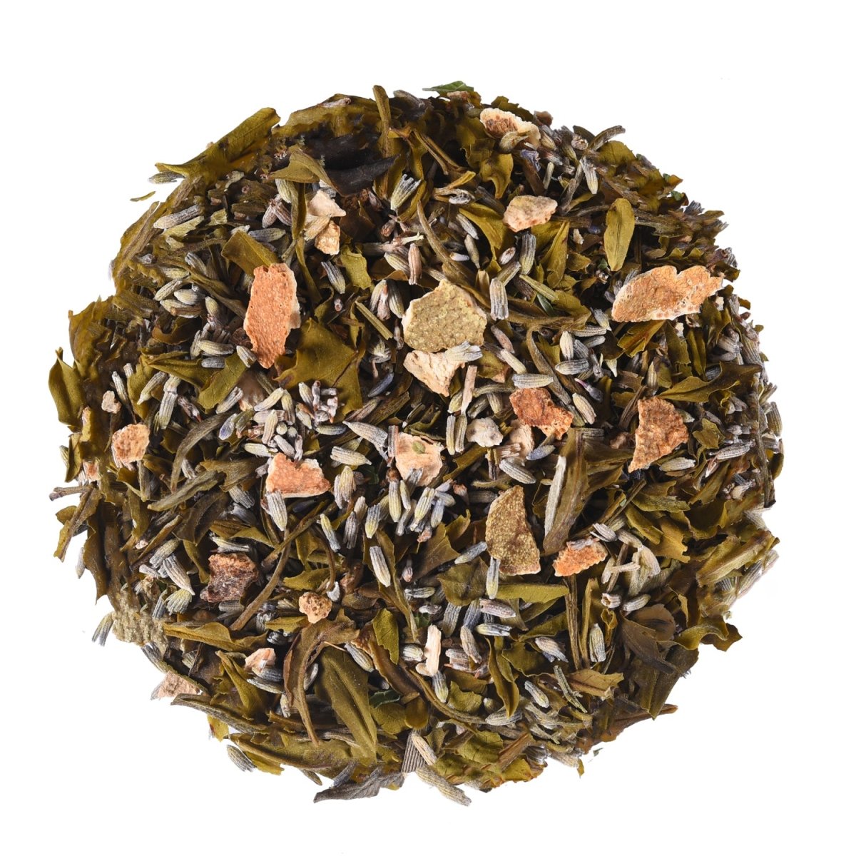White Fusion - Lavender white tea – Tea on Brown Living™. SKU: WF10550. Img 3.