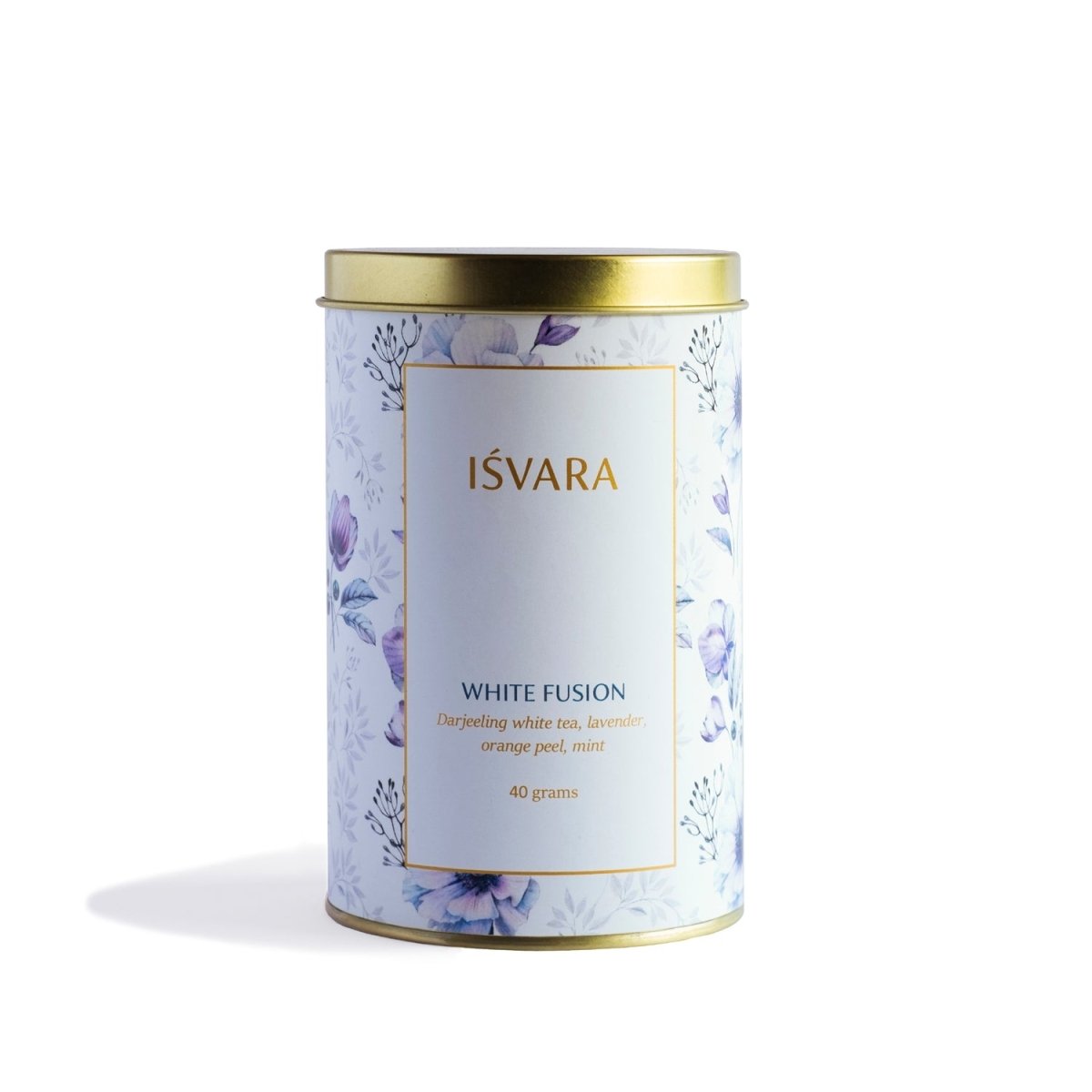 White Fusion - Lavender white tea – Tea on Brown Living™. SKU: WF10550. Img 1.