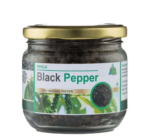Whole Black Pepper - 100G | Verified Sustainable by Brown Living™