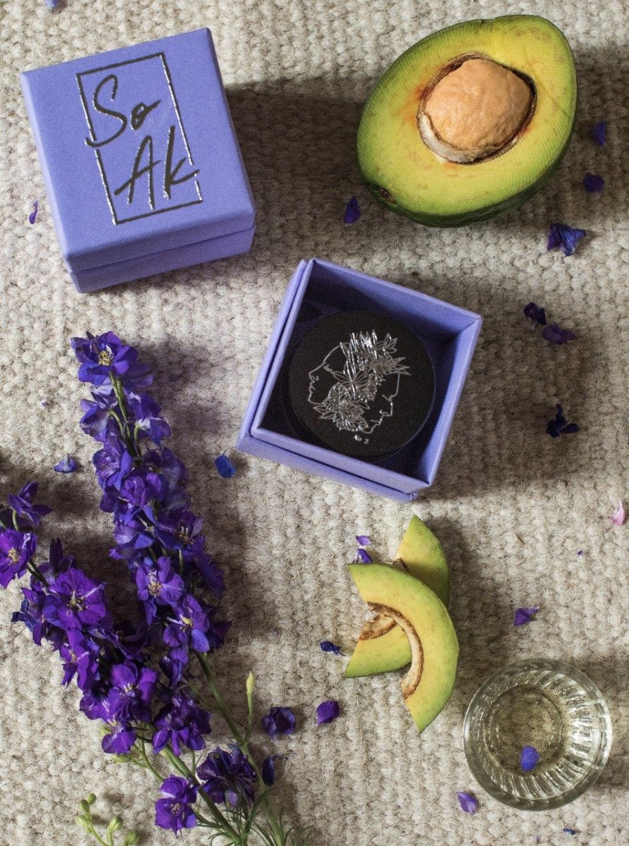 Wild Lavender Ultra - Moisturizing Lip Salve - 30 g – Lip Balms on Brown Living™. SKU: 276 - 16612 - WLFS002. Img 3.