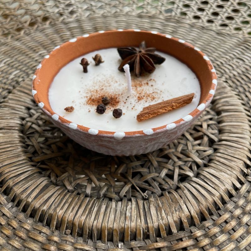 Winter Spice Candles - Set of 2 – Candles & Fragrances on Brown Living™. SKU: GRCAN02. Img 2.