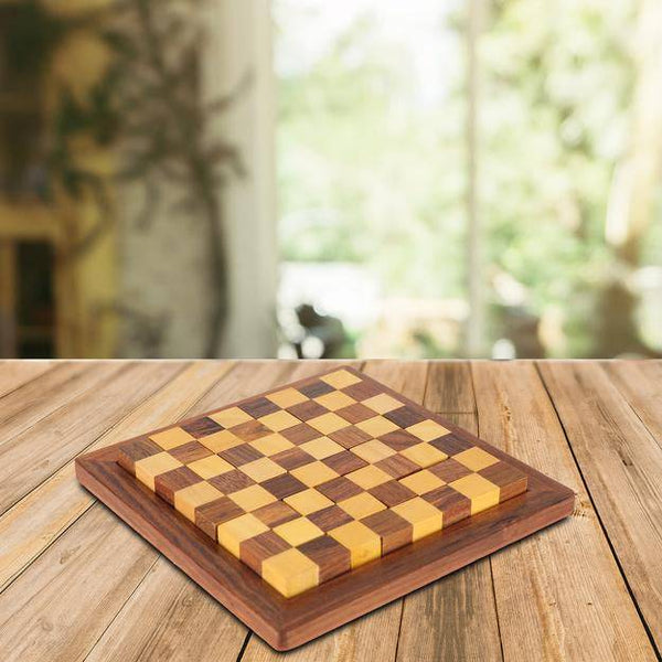 Buy Handmade Indian Wooden Jigsaw Puzzle | Shop Verified Sustainable Learning & Educational Toys on Brown Living™