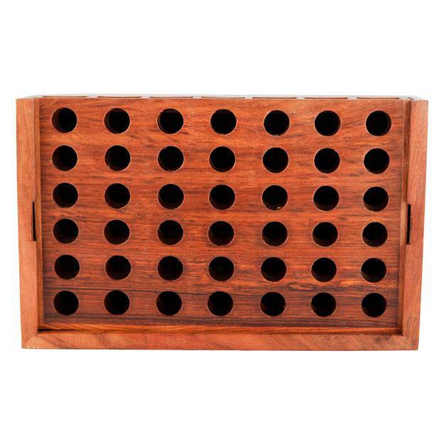 Wooden Connect in a Row Games | Line Up 4 Board – Learning & Educational Toys on Brown Living™. SKU: 1198. Img 3.