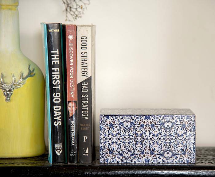 Wooden Decorative Boxes | Multi Purpose Boxes | Blue Iris | Verified Sustainable by Brown Living™