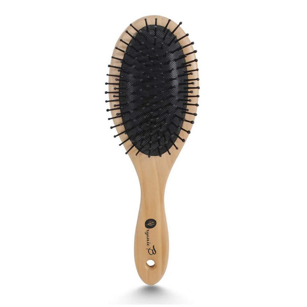 Wooden Nylon Brush Small | Verified Sustainable Hair Brush on Brown Living™
