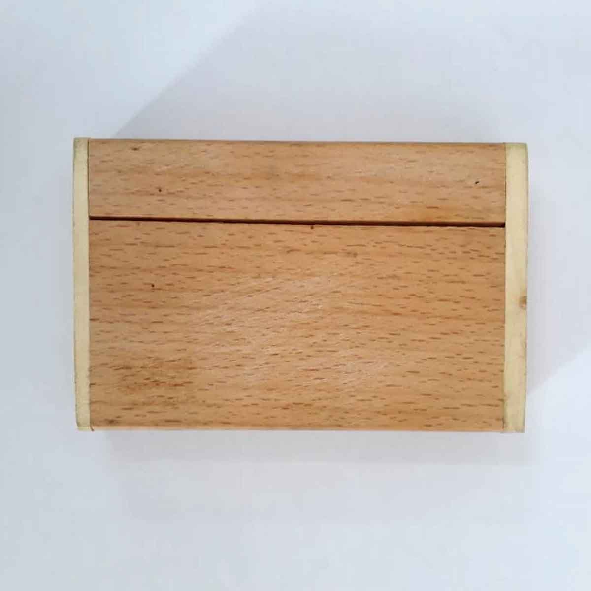 Wooden Pen Drive Box Set With Hand Painted Miniature Art – Tech Accessories on Brown Living™. SKU: PN13028. Img 4.