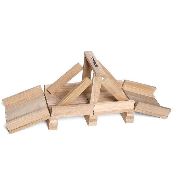 Buy Wooden Planks | Building Bricks (50 Pieces) | Shop Verified Sustainable Blocks on Brown Living™