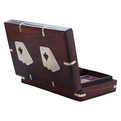 Playing Card Box with Two Set of Playing Cards Combo | Verified Sustainable by Brown Living™