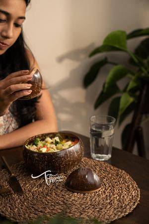 Wooden Salt and Pepper Shakers – Table Essentials on Brown Living™. SKU: 173 - 13165 - THENGASALT. Img 2.