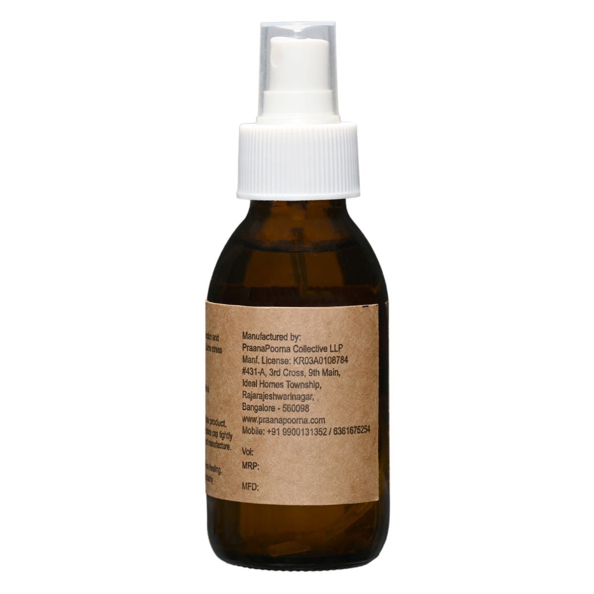 Ylang Ylang Spray Natural Air Freshner – Candles & Fragrances on Brown Living™. SKU: ARH_03. Img 2.