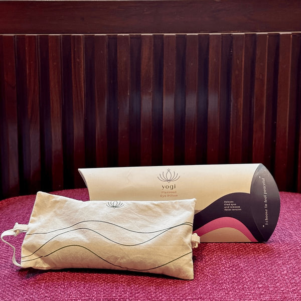 Buy Yogi | Flaxseed Eye Pillow | Herbal Eye Pillow | Shop Verified Sustainable Eye Pillow on Brown Living™