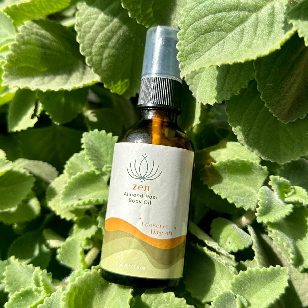 Zen | Rich Almond Pink Rose Oil | For De - tanning and Scar Lightening | Verified Sustainable by Brown Living™