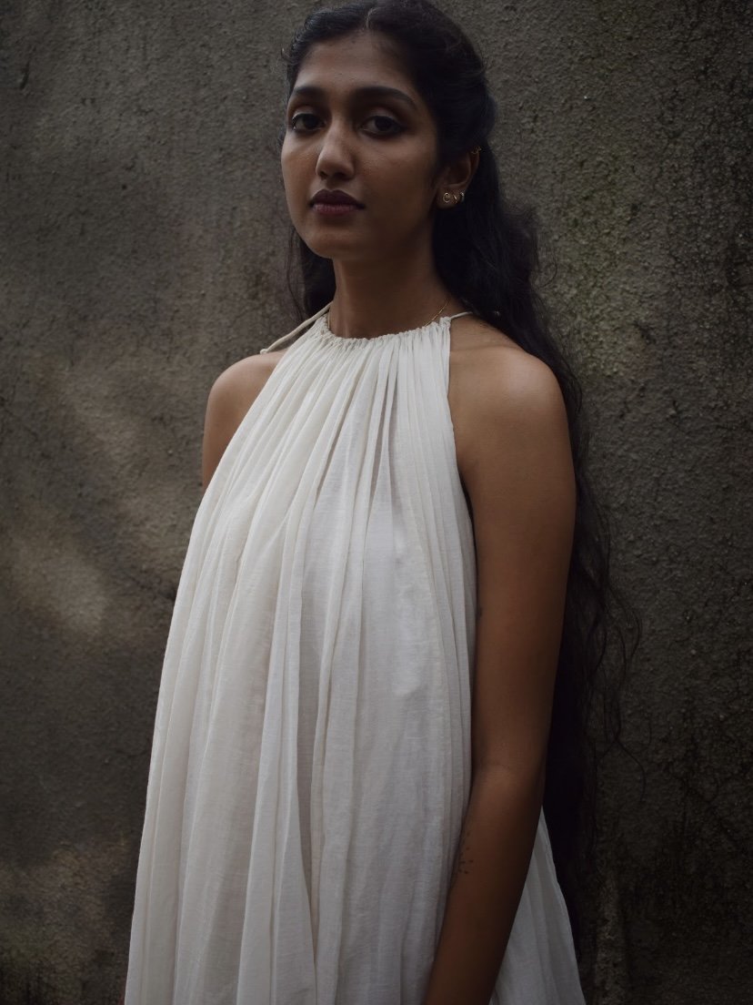 Zerowaste Waterfall Dress | Verified Sustainable by Brown Living™