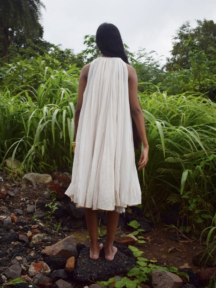 Zerowaste Waterfall Dress | Verified Sustainable by Brown Living™