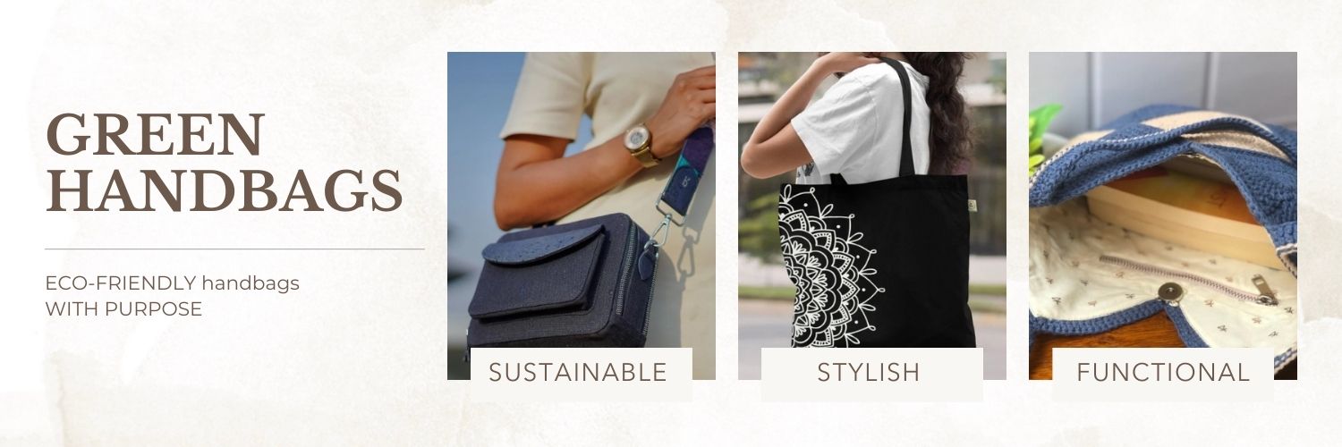 Buy Eco Friendly Handbag Sling Bag & Fanny Packs Online | Brown Living