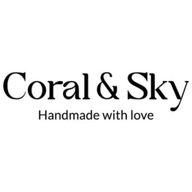 Coral and Sky - Brown Living