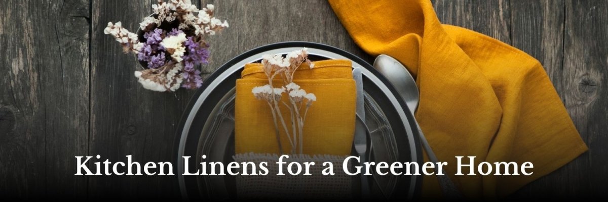 Kitchen Linens on Brown Living™