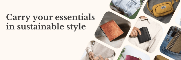 Sustainable & Eco Friendly Men Bags & Wallets - Brown Living™