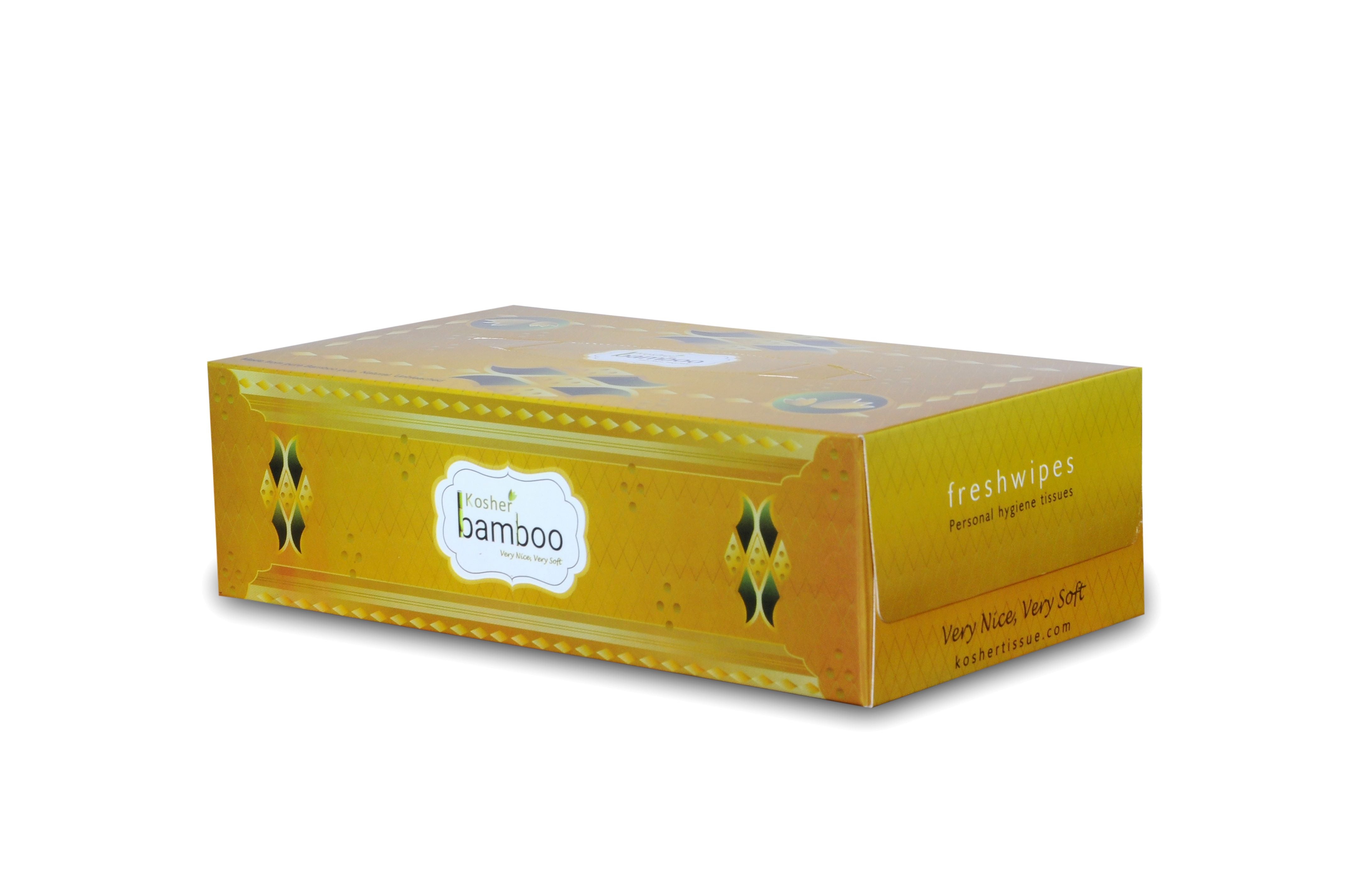 Bamboo Facial Tissue Box | Pack of 4 | Made of Pure bamboo Pulp | 2 Ply - 100 pulls each