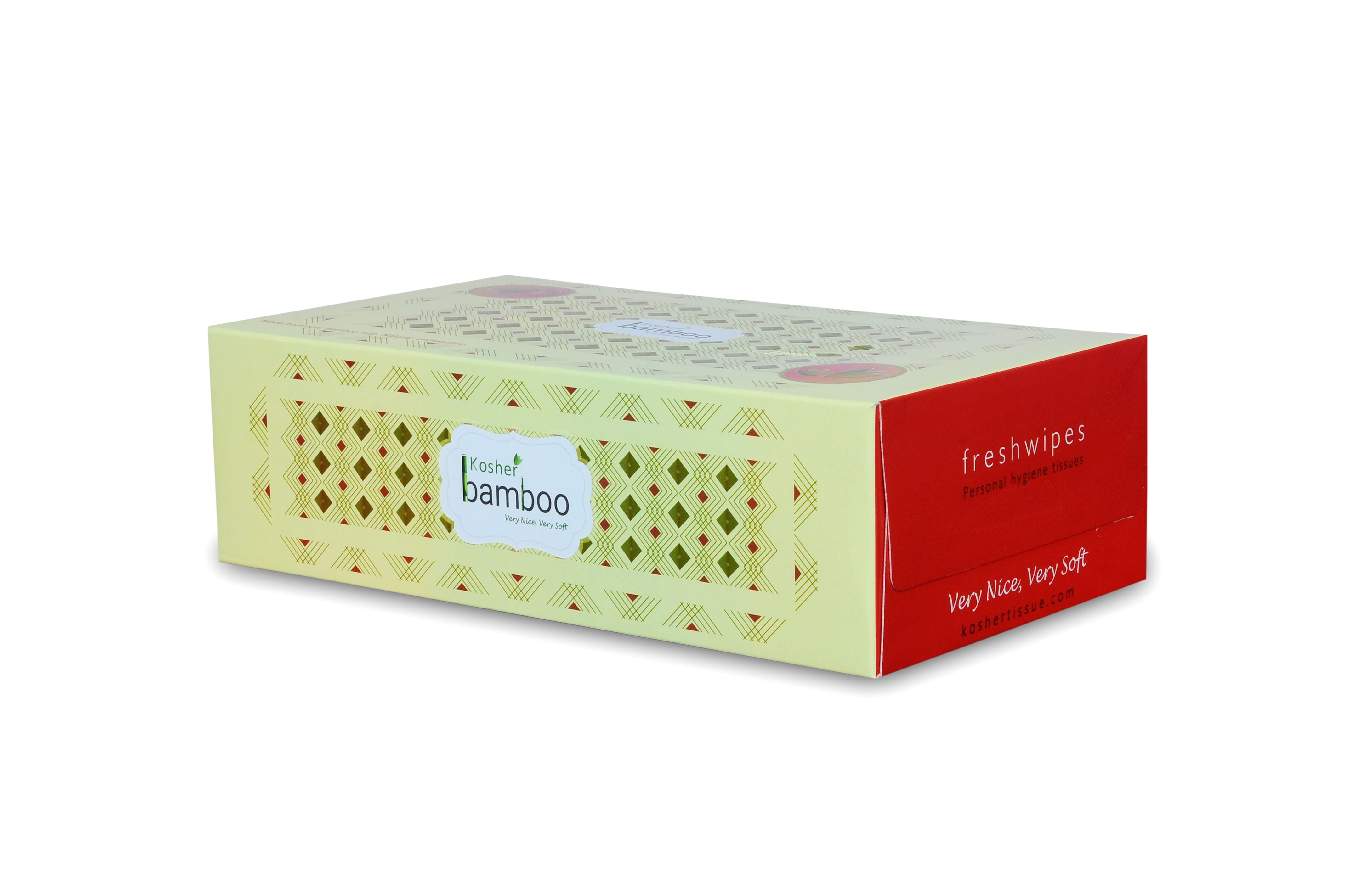 Bamboo Facial Tissue Box | Pack of 4 | Made of Pure bamboo Pulp | 2 Ply - 100 pulls each