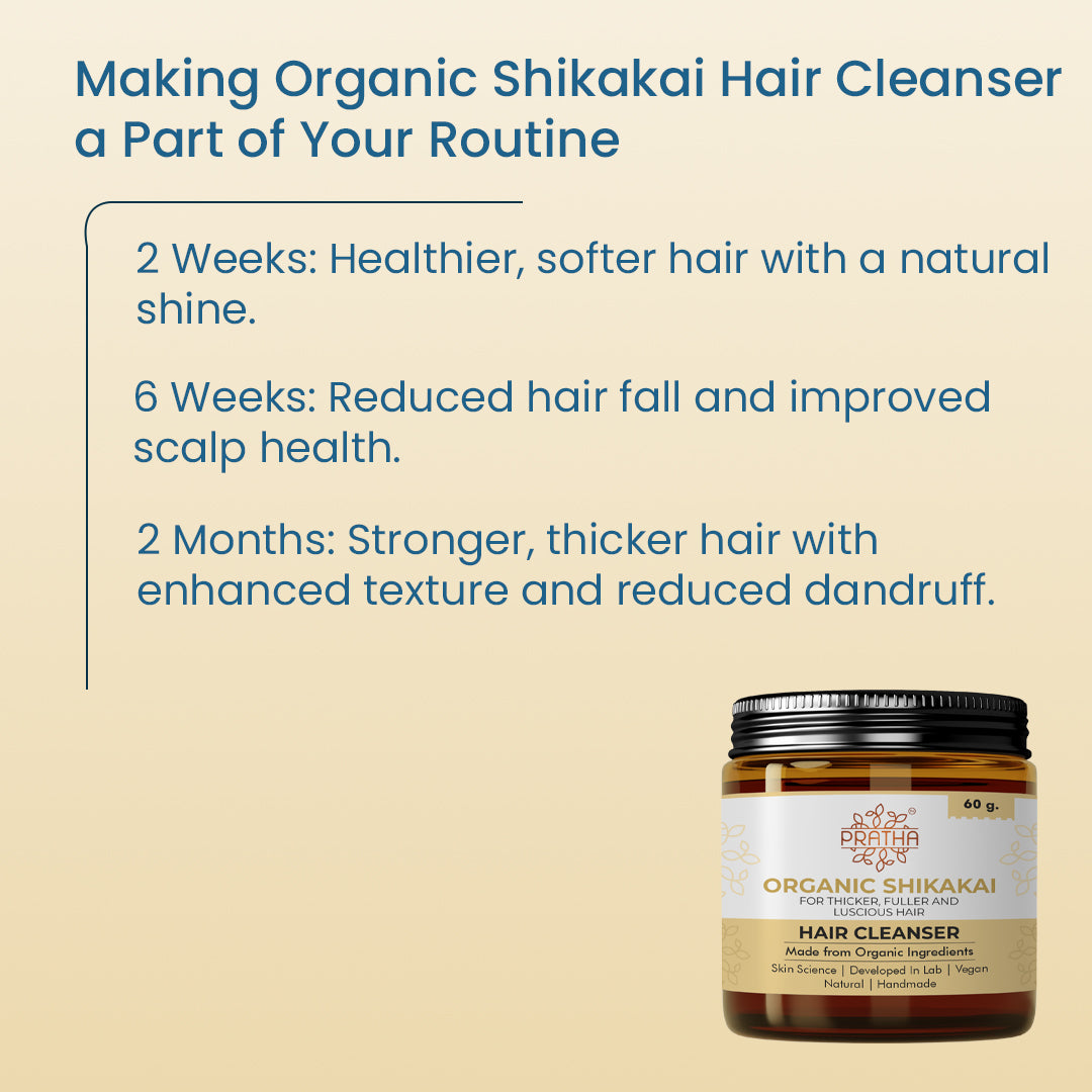 Organic Shikakai Hair Mask| For Thicker, Fuller and Luscious Hair