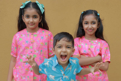 100% Cotton Ocean Pop Top for Girls – Kids Tops on Brown Living™. SKU: OPG23G1. Img 5.