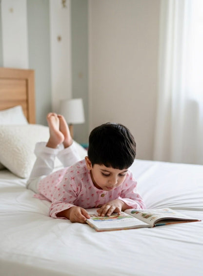 100% Cotton Tweetie Tots Kids Kurta & Pants Set – Kids Nightwear on Brown Living™. SKU: TWT23H1. Img 9.