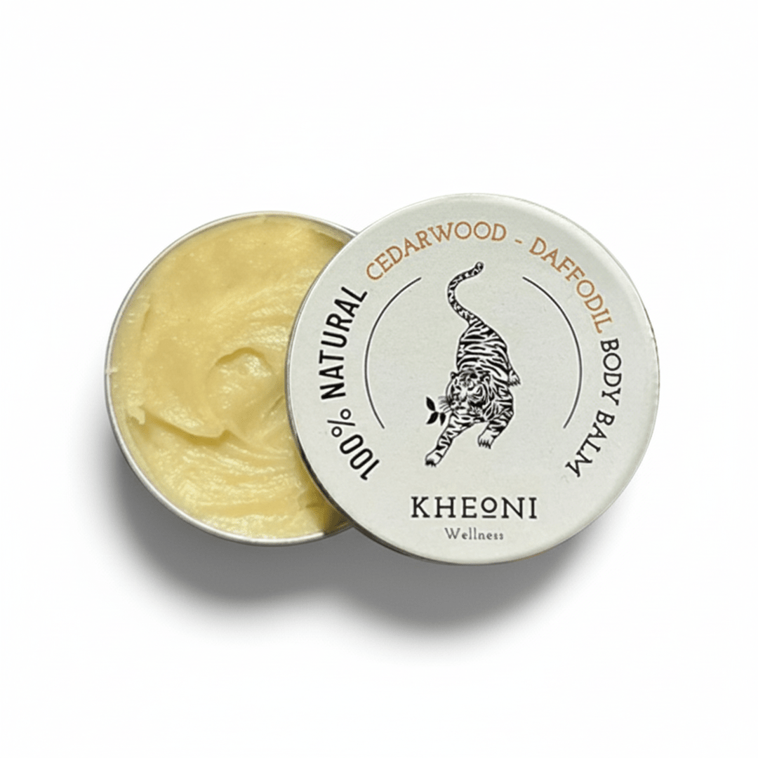 100% Natural Cedarwood - Daffodil Body Balm – Body Butter on Brown Living™. SKU: FFBBCD030G. Img 1.