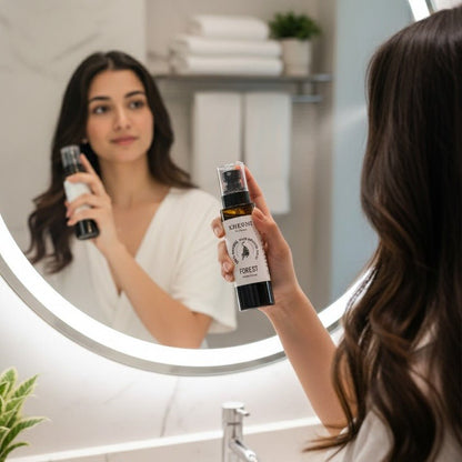 100% Natural Hair Reviver Spray – Hair Mist on Brown Living™. SKU: FFHCHS100L. Img 7.