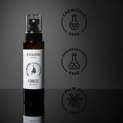 100% Natural Hair Reviver Spray – Hair Mist on Brown Living™. SKU: FFHCHS100L. Img 6.