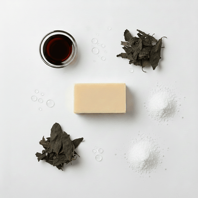 100% Natural Patchouli Soap | Handmade Body Cleansing Bar – Body Soap on Brown Living™. SKU: FFSOPA100G. Img 3.