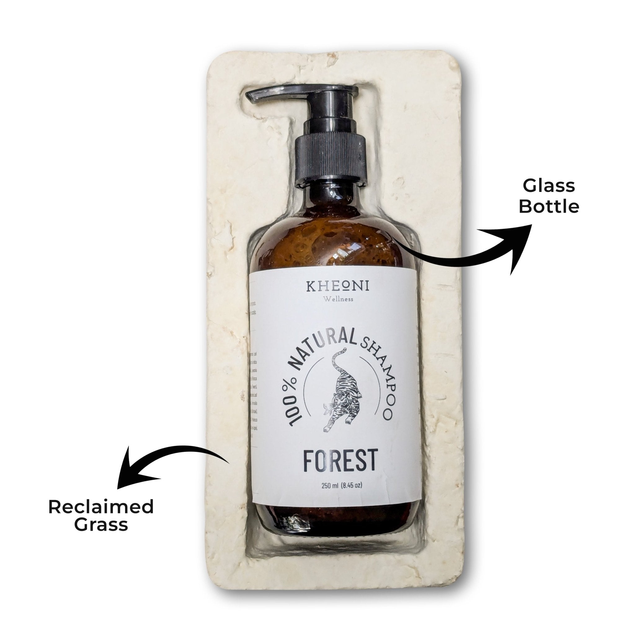 100% Natural Shampoo - Forest – Hair Shampoo on Brown Living™. SKU: FFNS0250L. Img 7.