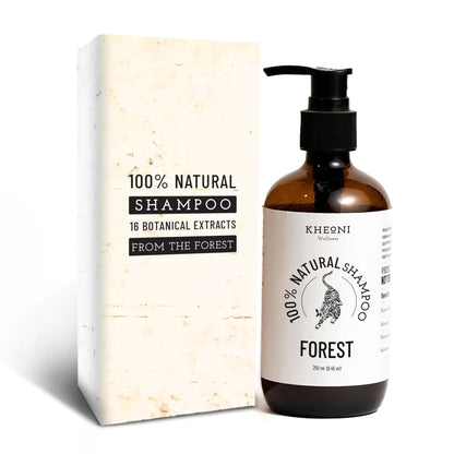 100% Natural Shampoo – Forest | Herbal Anti - Hairfall Shampoo – Hair Shampoo on Brown Living™. SKU: FFNS0250L. Img 1.