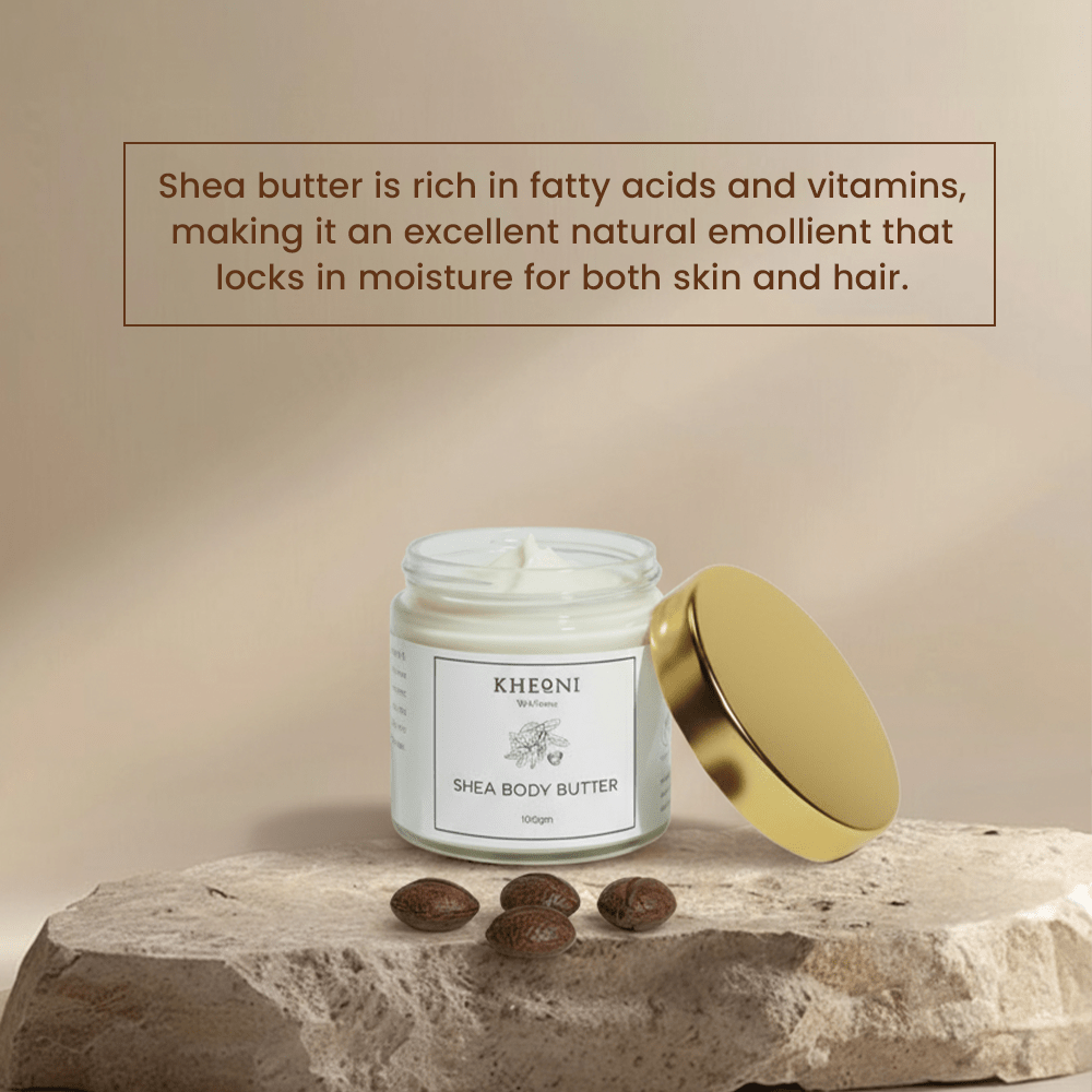 100% Natural Shea Body Butter | Deep Moisturising Skin Care | 150 gm – Body Butter on Brown Living™. SKU: sheabutter150gm. Img 2.