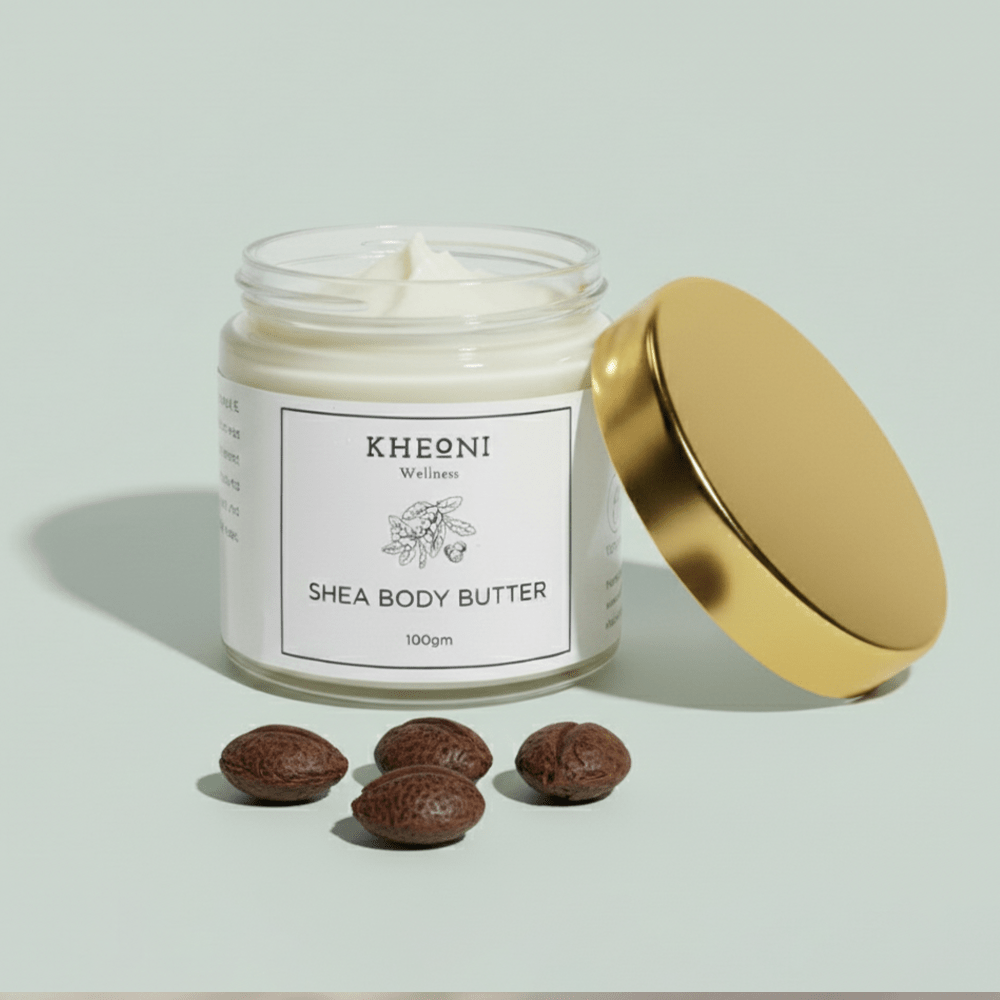 100% Natural Shea Body Butter | Deep Moisturising Skin Care | 150 gm – Body Butter on Brown Living™. SKU: sheabutter150gm. Img 5.
