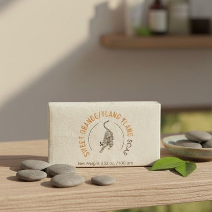 100% Natural Sweet Orange / Ylang Ylang Soap – Soap on Brown Living™. SKU: FFSOOY100G. Img 8.