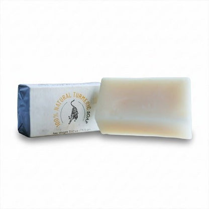 100% Natural Turmeric Soap – Soap on Brown Living™. SKU: FFSOTU100G. Img 1.