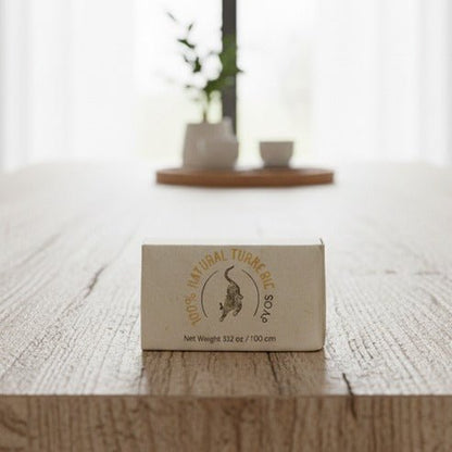 100% Natural Turmeric Soap – Soap on Brown Living™. SKU: FFSOTU100G. Img 8.