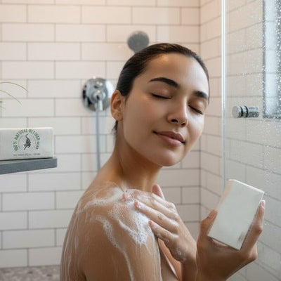 100% Natural Vetiver Soap | Handmade Bathing Bar – Soap on Brown Living™. SKU: FFSOVE100G. Img 7.